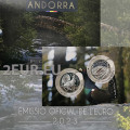 ANDORRA 2023- 2 X 1,25 EURO - Kulttuuriperintöä Andorrasta - metsikkö ja San Antonio de la Grellan silta