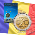 Andorra 2 euro BU coincard 2014 - 20 vuotta Euroopan neuvostossa 