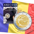 Andorra 2 euro BU coincard 2016 - 150 vuotta uudesta uudistuksesta 1866 