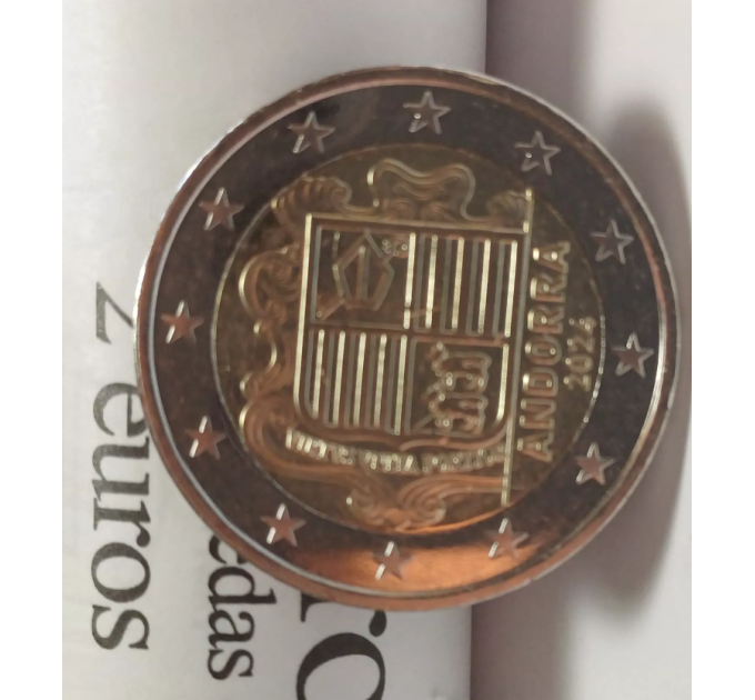 Andorra 2 euron rulla 2024