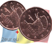 Andorra 2017 - 1+2  senttiä