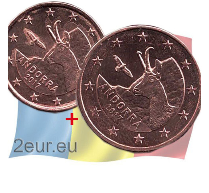 Andorra 2017 - 1+2  senttiä