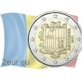 Andorra 2€ UNC 2021 - Vaakuna 