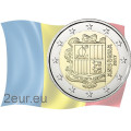 Andorra 2€ UNC 2020 - "Vaakuna" 