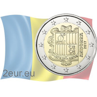 Andorra 2€ UNC 2015 - "Vaakuna" 