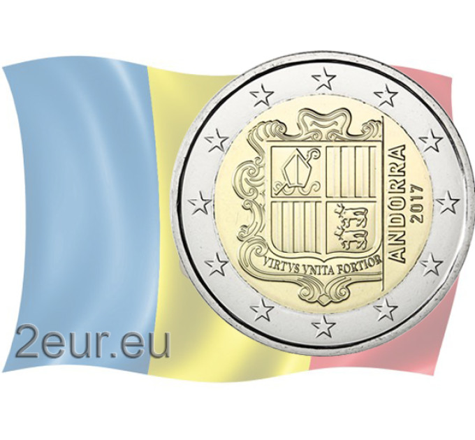 Andorra 2€ UNC 2020 - "Vaakuna" 