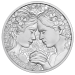 Itävalta 10 euron Hopeakolikko Proof 2024 - Violetti