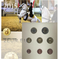Itävalta BU 2015 - Euro joukko kolikoita