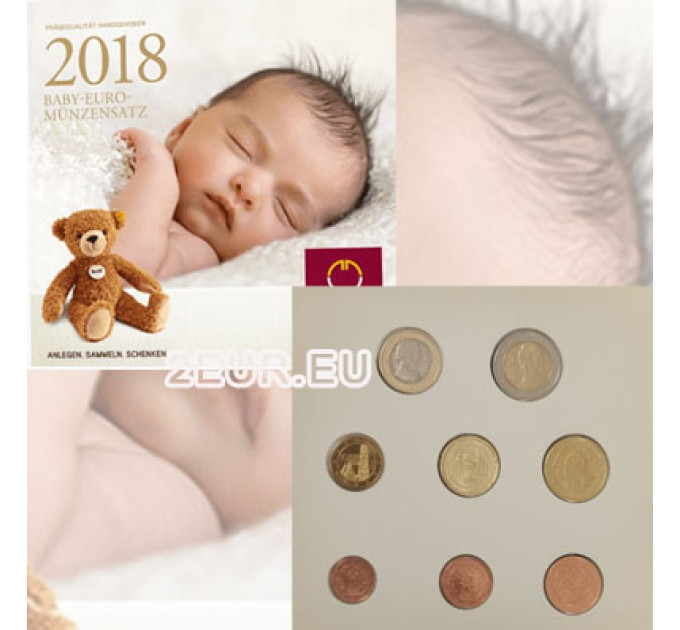 Itävalta BU 2018 - Lasten eurokolikoiden sarja