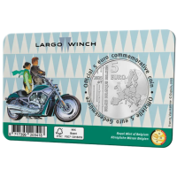 Belgia 5 euron BU 2025 - Largo Winch - Väri