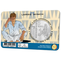 Belgia 5 euron BU 2025 - Largo Winch - Relief