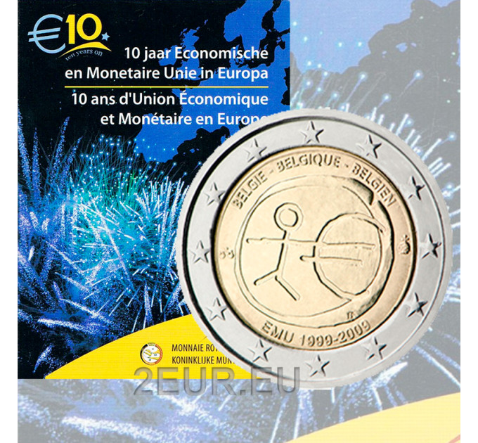 Belgia 2 euroa BU 2009 - EMU 