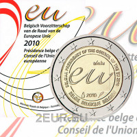 Belgia 2 euroa BU 2010 - EU-puheenjohtajuus 