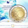 Belgia 2 euroa BU 2013 - Kuninkaallinen meteorologinen instituutti 100 vuotta 