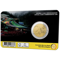 Belgia 2 euroa BU 2025 - Spa-Francorchampsin moottorirata - FR
