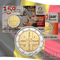 Belgia 2 euroa BU 2014 - 150 vuotta Belgian Punainen Risti - FR 