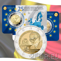 Belgia 2 euroa BU 2019 - Euroopan rahapoliittisen instituutin 25. vuosipäivä - NL 