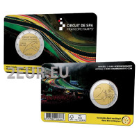 Belgia 2 euroa BU 2025 - Spa-Francorchampsin moottorirata - FR