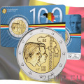 Belgia 2 euroa BU 2021 - Belgian 100-vuotisjuhla - Luxemburgin talousliitto (BLEU) - NL