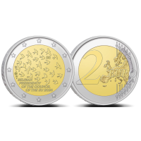 Belgia 2 euroa UNC 2024 - EU-puheenjohtajuus 