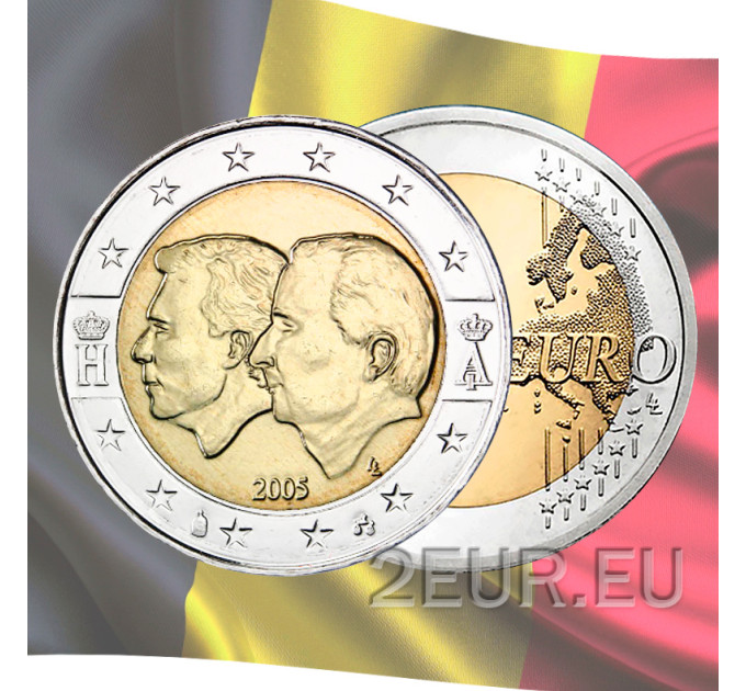Belgia 2 euro UNC 2005 - Belgian talousliitto 