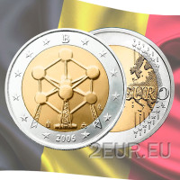 Belgia 2 euro UNC 2006 - Atomium Brysselissä 