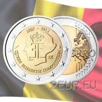 Belgia 2 euro UNC 2012 - Kuningatar Elisabeth -musiikkikilpailu 75 vuotta 