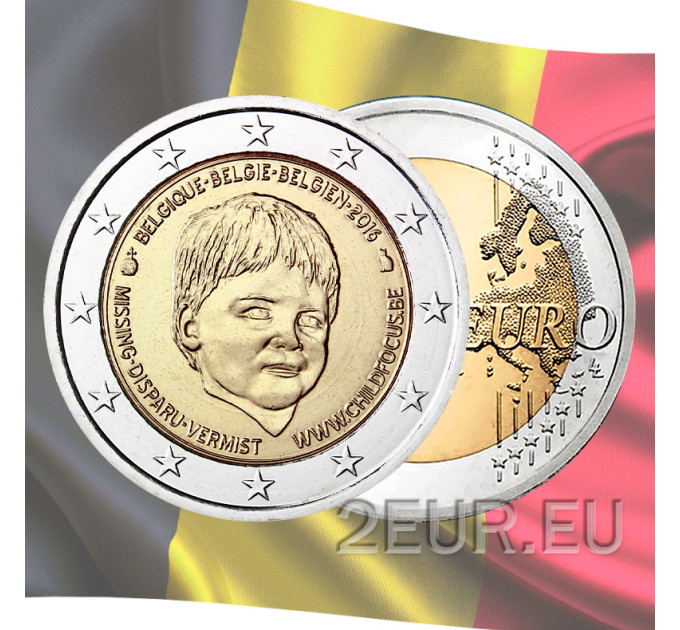 Belgia 2 euro UNC 2016 - Lapsen keskittyminen 