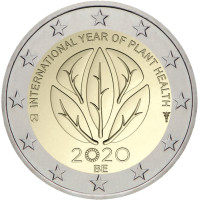 Belgia 2 euro UNC 2020 - Kansainvälinen kasvinterveyden vuosi 