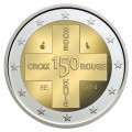 Belgia 2 euro UNC 2014 - Belgian Punainen Risti 150 vuotta
