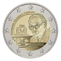 Belgia 2 euro UNC 2019 - Euroopan rahapoliittisen instituutin 25. vuosipäivä 