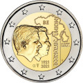 Belgia 2 euro UNC 2021 - 100 vuotta Belgian - Luxemburgin talousunionista (BLEU) 