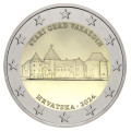 Kroatia 2 euroa UNC 2024 - Varazdin vanha kaupunki