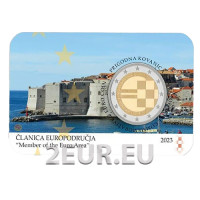 Kroatia 2 euroa BU 2023 - Euron käyttöönotto Kroatian viralliseksi valuutaksi