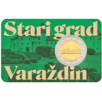 Kroatia 2 euroa BU 2024 - Varazdin vanha kaupunki