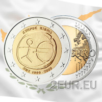 Kypros 2 euroa UNC 2009 - EMU