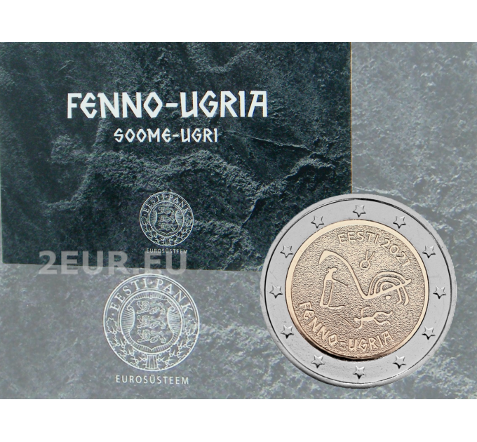 Viro 2 euroa BU 2021 - Suomalais-ugrilaiset kansat 