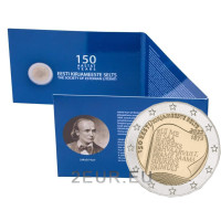 Viro 2 euroa BU 2022 - Viron kirjailijayhdistyksen 150-vuotisjuhla