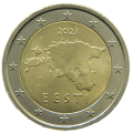 Viro 2 euroa UNC 2023