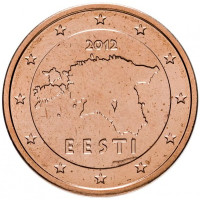 Viro 2 Cent UNC 2012