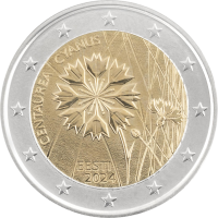Viro 2 euroa UNC 2024 - Ruiskaunokki