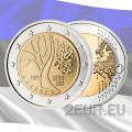 Viro 2 euroa UNC 2017 - Viron tie itsenäisyyteen