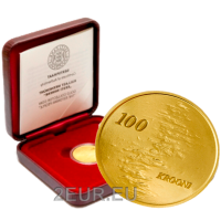 Viro 100 Kroon kultakolikko Proof 2010 - VIRON KANSAT