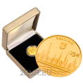 Viron 25 euron kultakolikoiden Proof 2017 - Hansakaupunki Tallinna