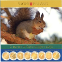 Suomi 2 euron BU kolikkosarja 2004–2009