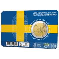 Suomi 2 euroa BU 2025 - Suomi–Ruotsi 100 vuotta yleisurheilua - Eng