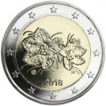 Suomi 2 euroa UNC 2018