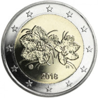Suomi 2 euroa UNC 2018