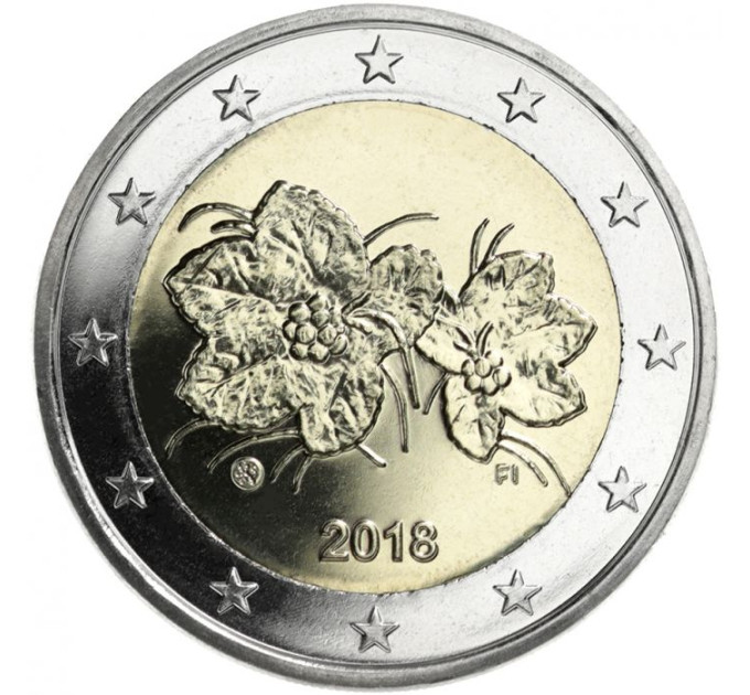 Suomi 2 euroa UNC 2018