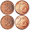 Suomi 1,2 Cent UNC 2011